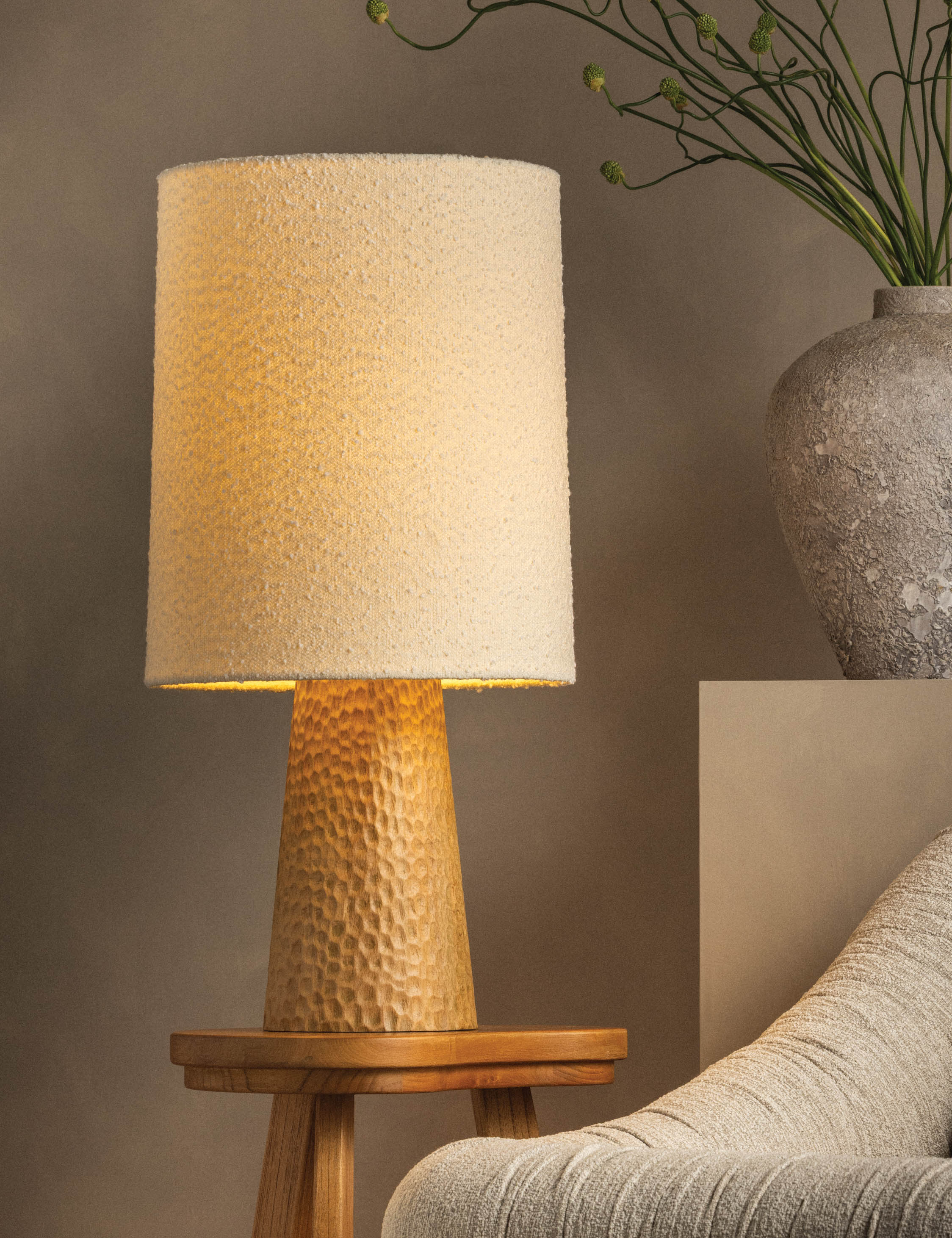 Lulu and Georgia Rohit Table Lamp – Natural - view 2