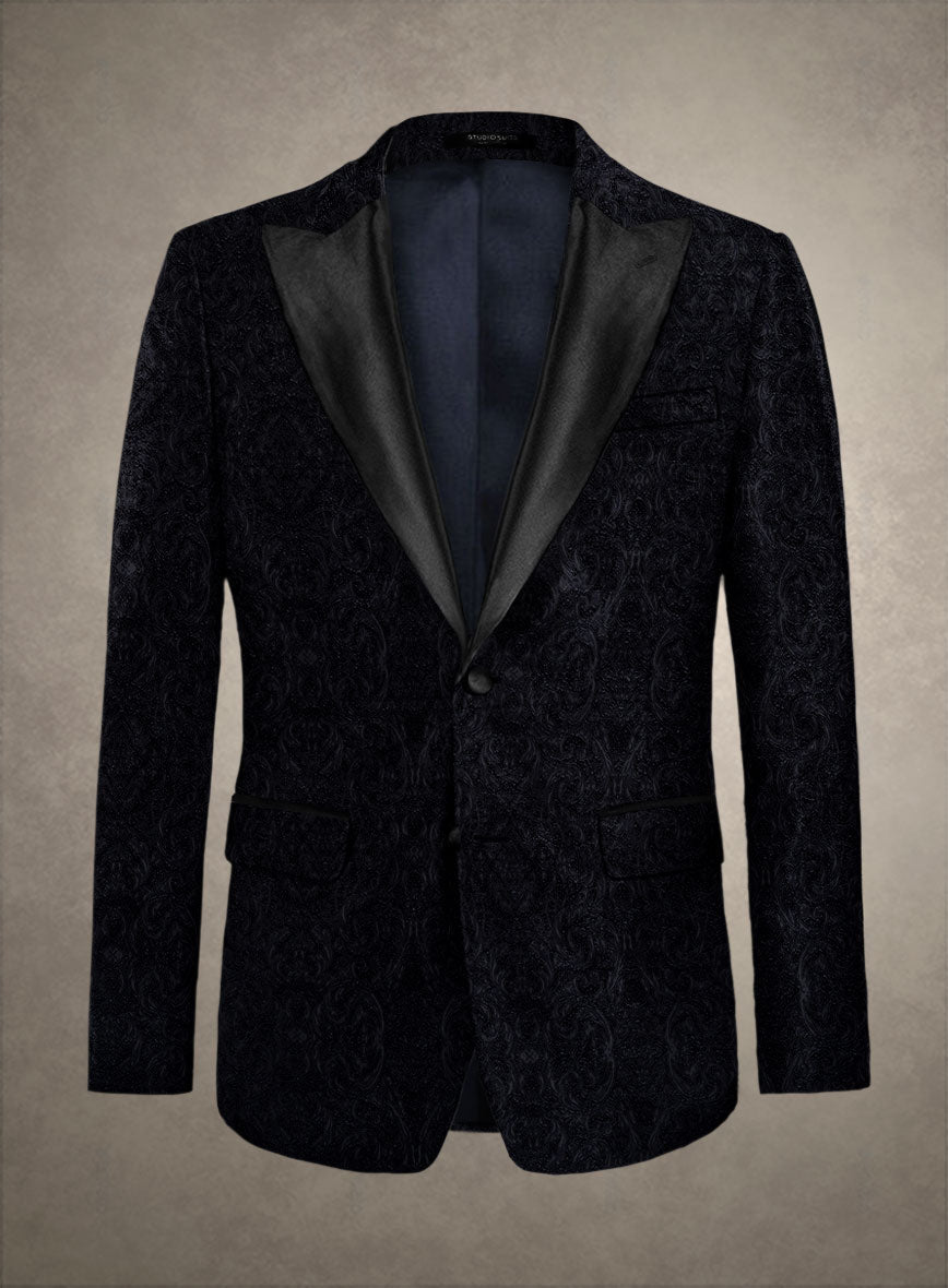 StudioSuits Italian Silk Ziani Tuxedo Blazer