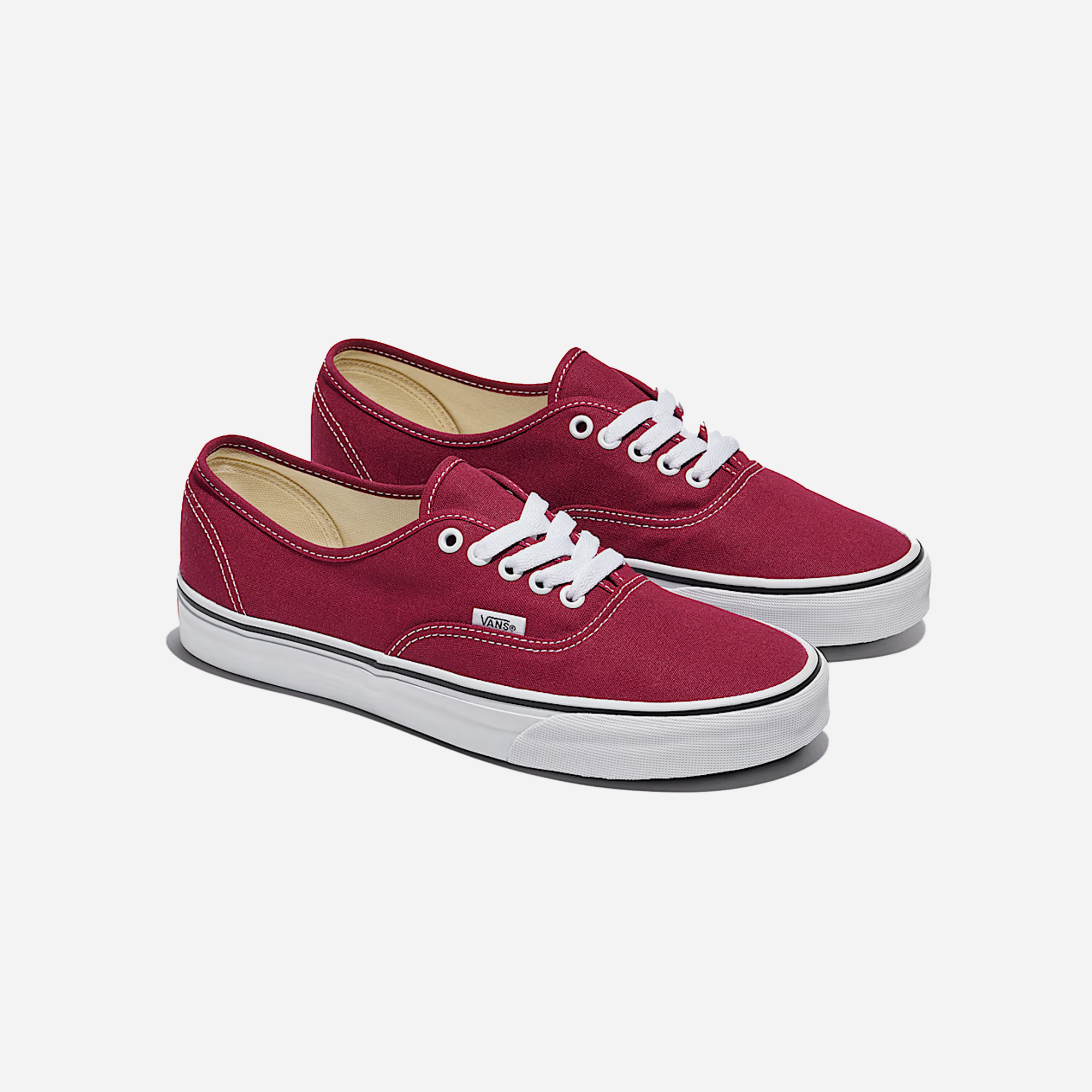 Vans Authentic Shoe Rhododendron Red - view 2