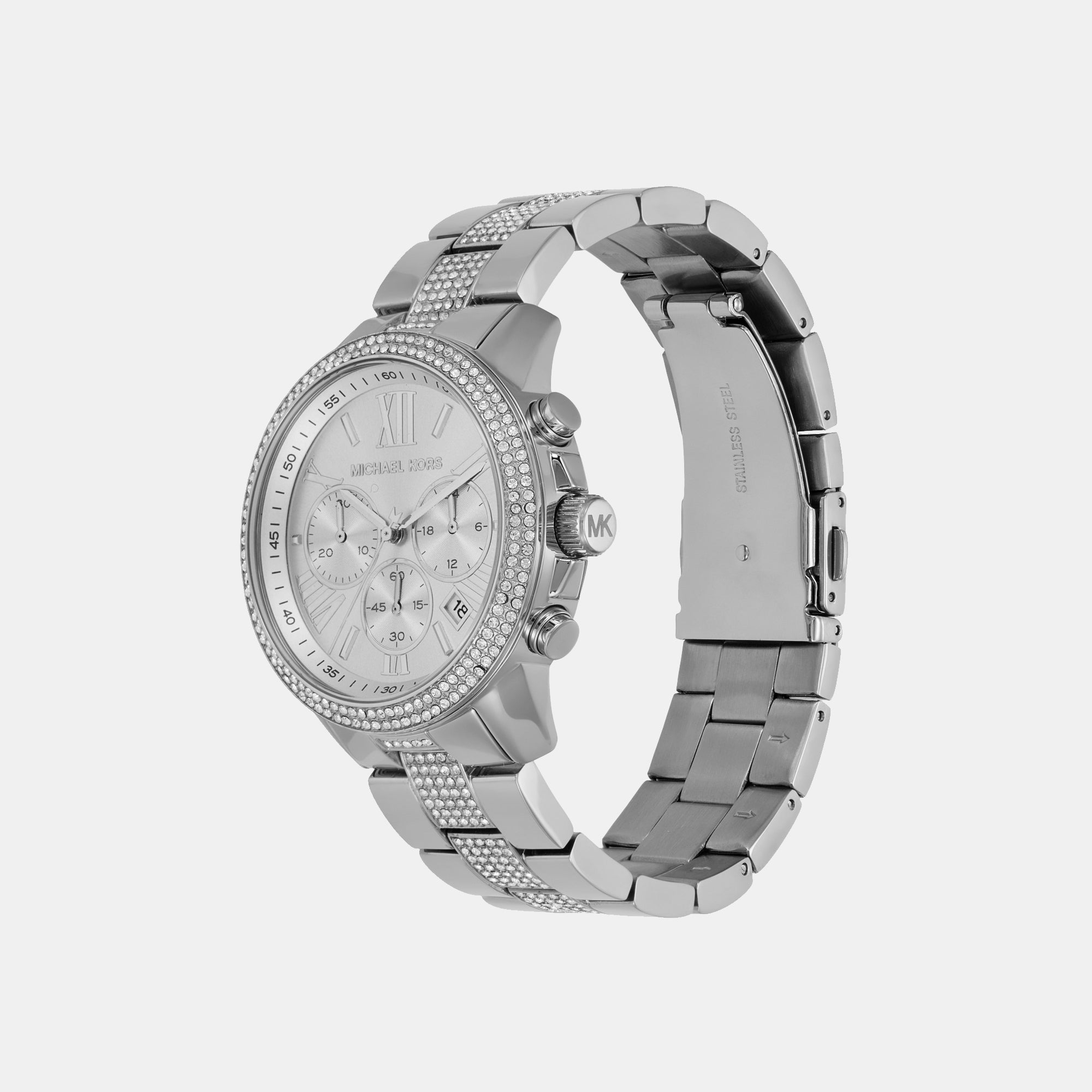 Michael Kors Brynn Women Quartz Silver Dial Chronograph Stainless Steel Watch MK7506 - view 3