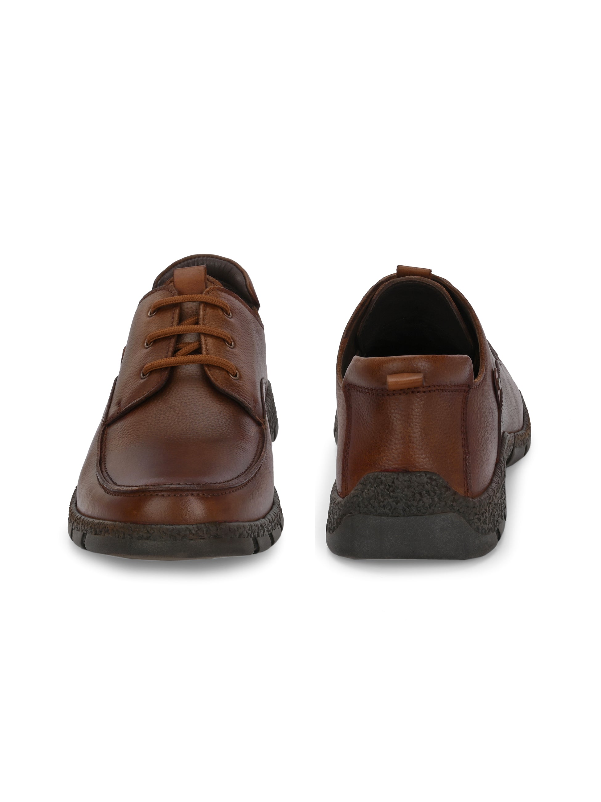Mudtrail Lace-Up Shoes by Aspeerio – Brown