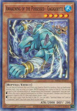 Yu-Gi-Oh! Awakening of the Possessed - Gagigobyte - MP21-EN177 - Common - 1st Edition