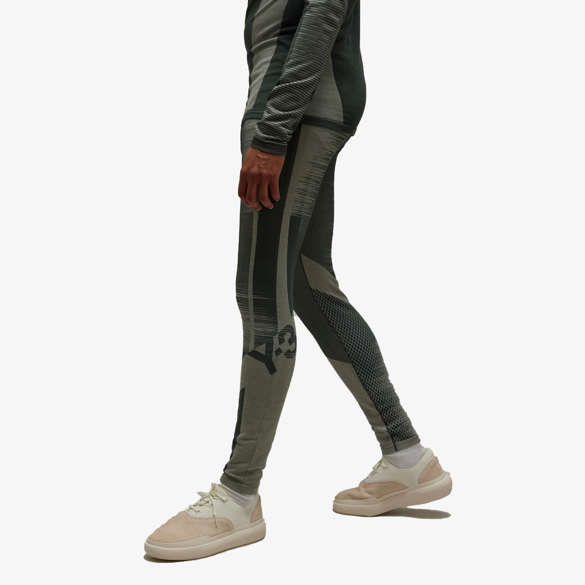Y-3 | Engineered Tights { Wonder Silver - view 2