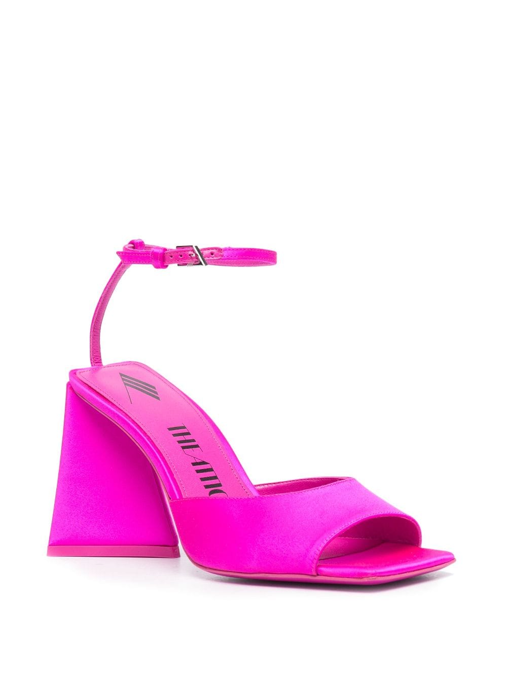 The Attico Piper satin sandals - view 4