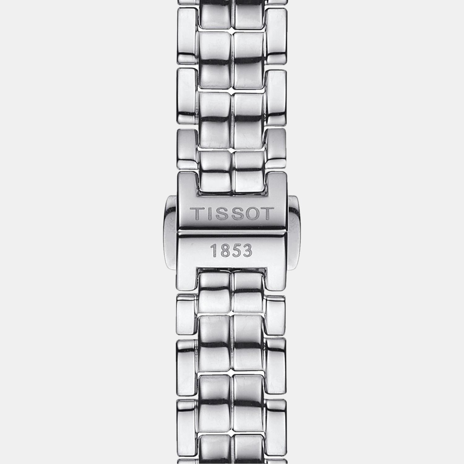 Tissot Flamingo Women Quartz White Mother Of Pearl Analog Stainless Steel Watch T0942101111601 - view 2