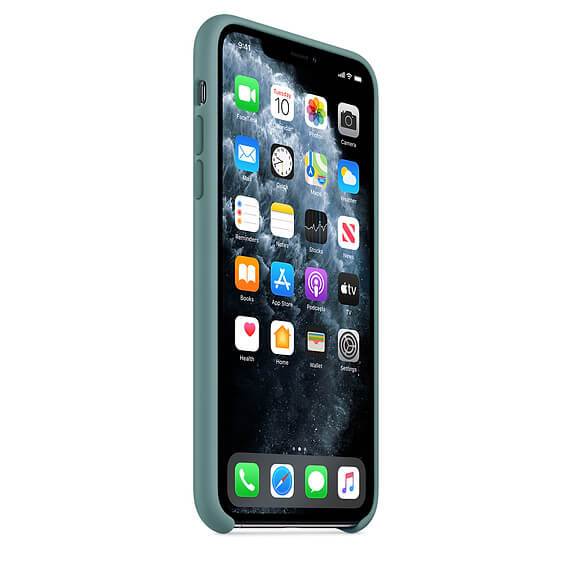 KShop Silicone Case For iPhone 11 Pro Max - Pine Green - view 2