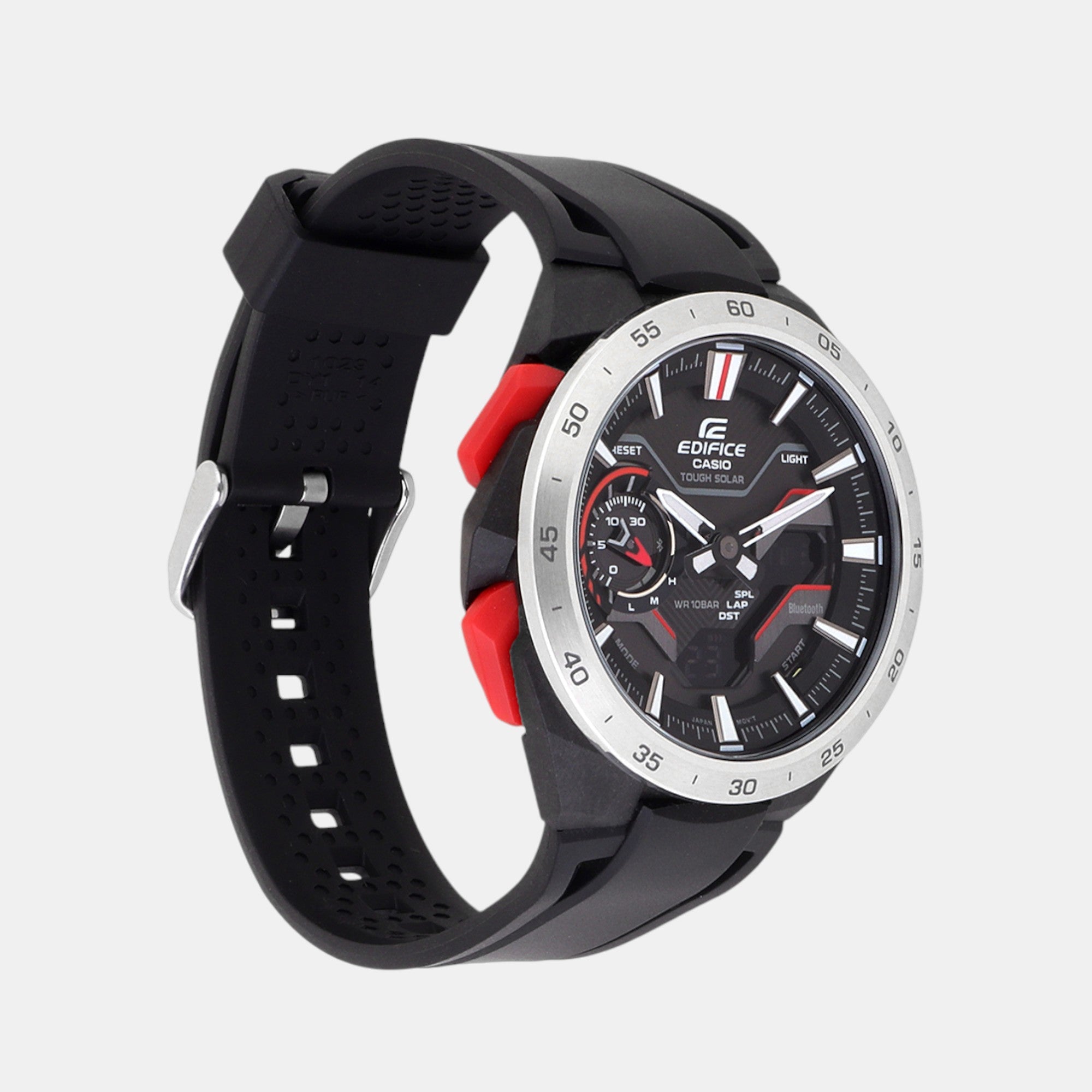Casio Edifice Men Quartz Black Dial Analog-Digital Resin Watch ED591 - view 3