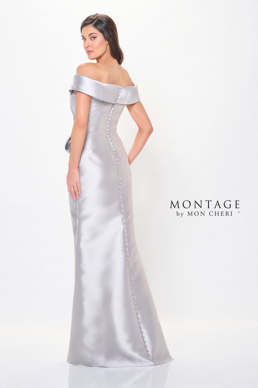 Montage M904 Beaded Formal Long Mermaid Evening Dress - view 2