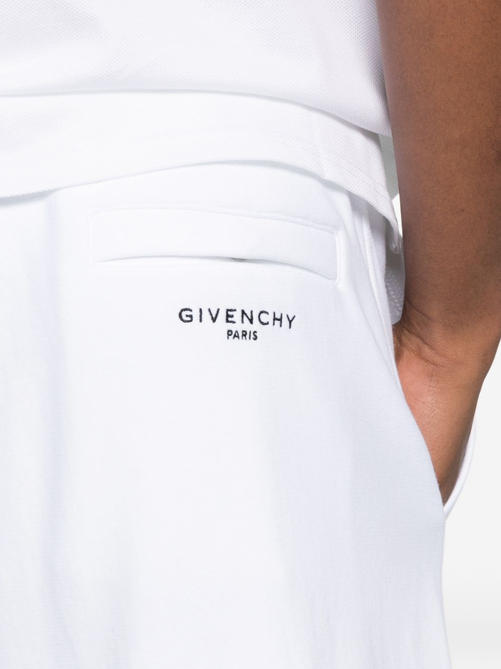 Givenchy Logo cotton shorts – 100% Cotton - view 4