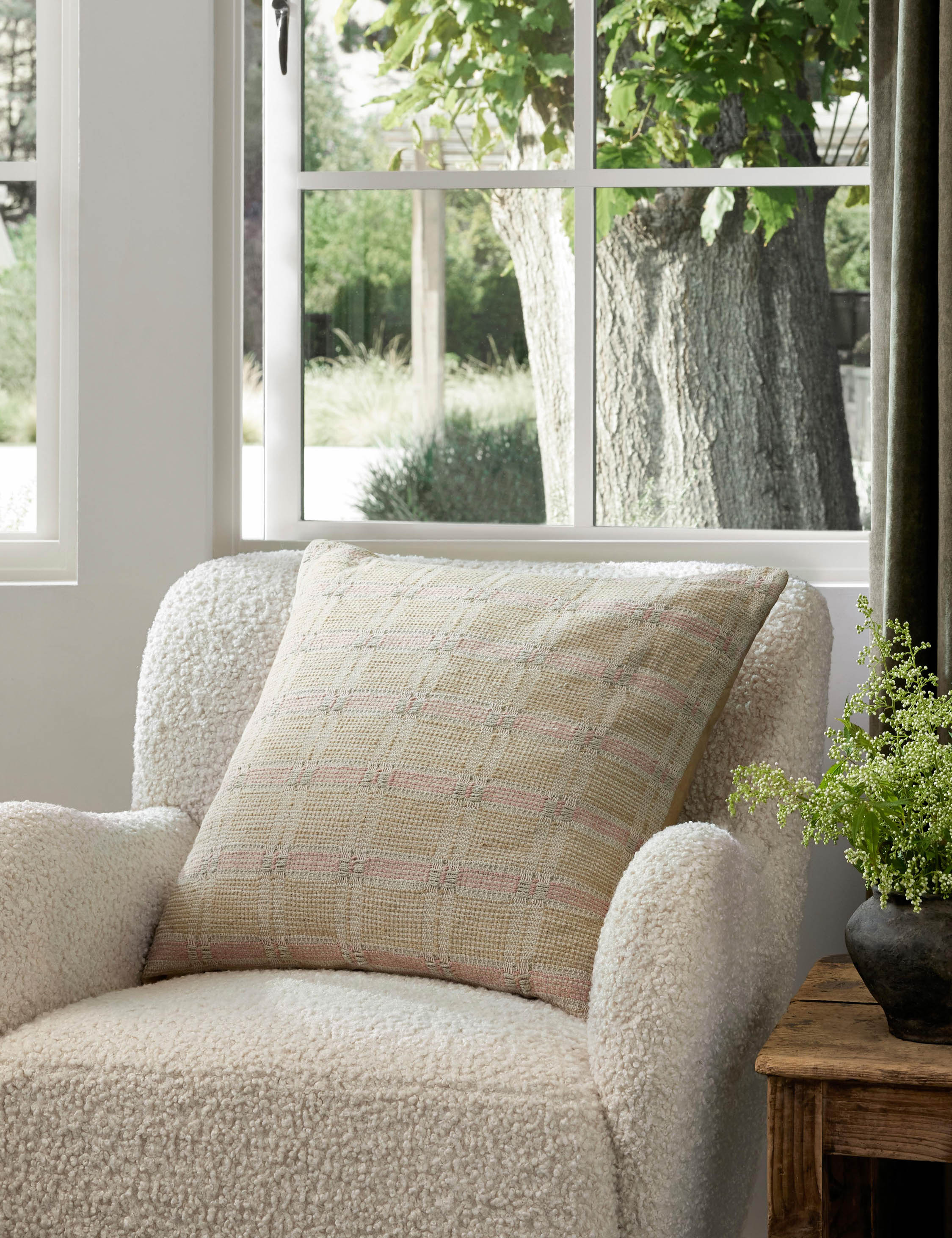 Lulu and Georgia Cypress Pillow by Amber Lewis x Loloi - view 2