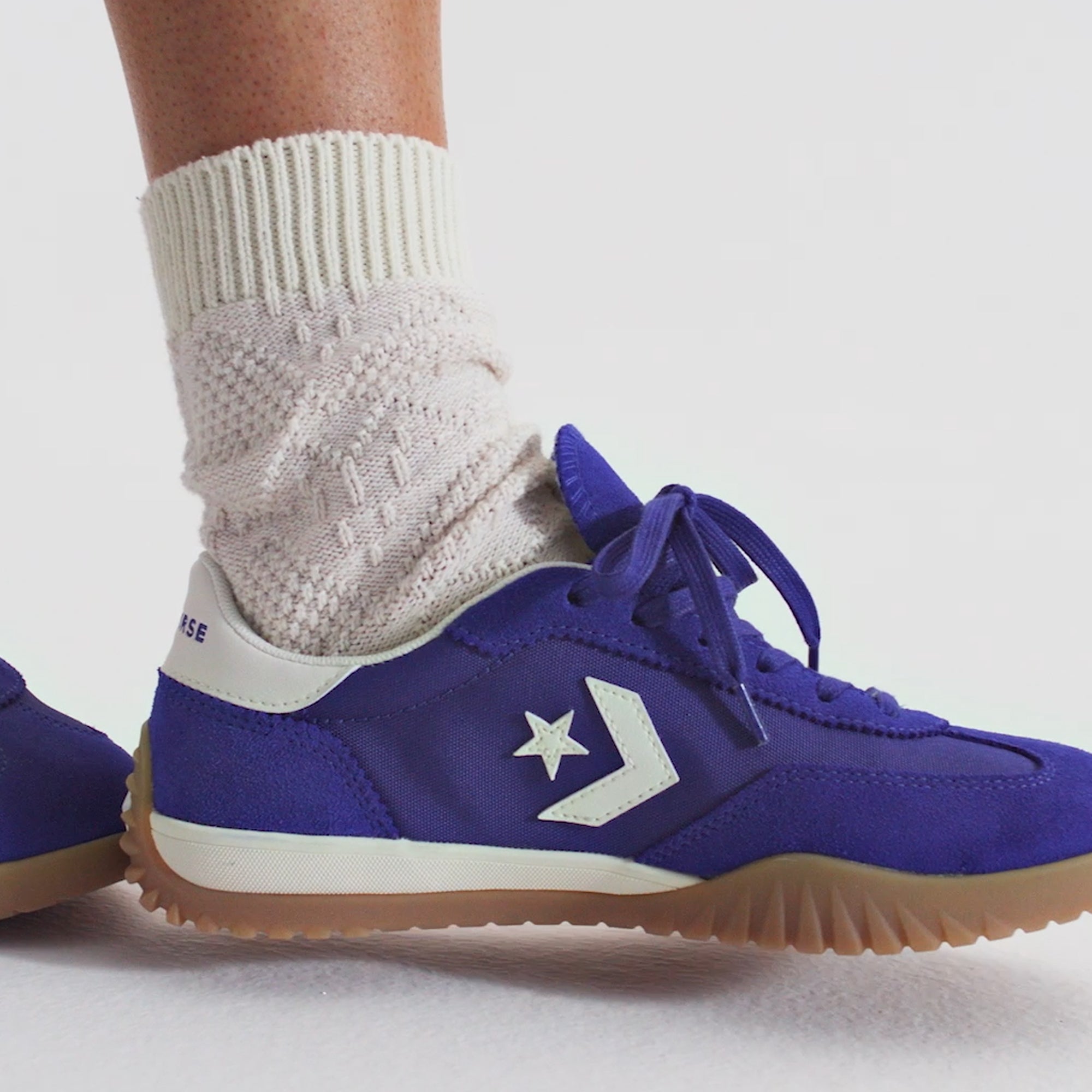 Converse | Run Star Trainer Low { Night Indigo/white - view 6