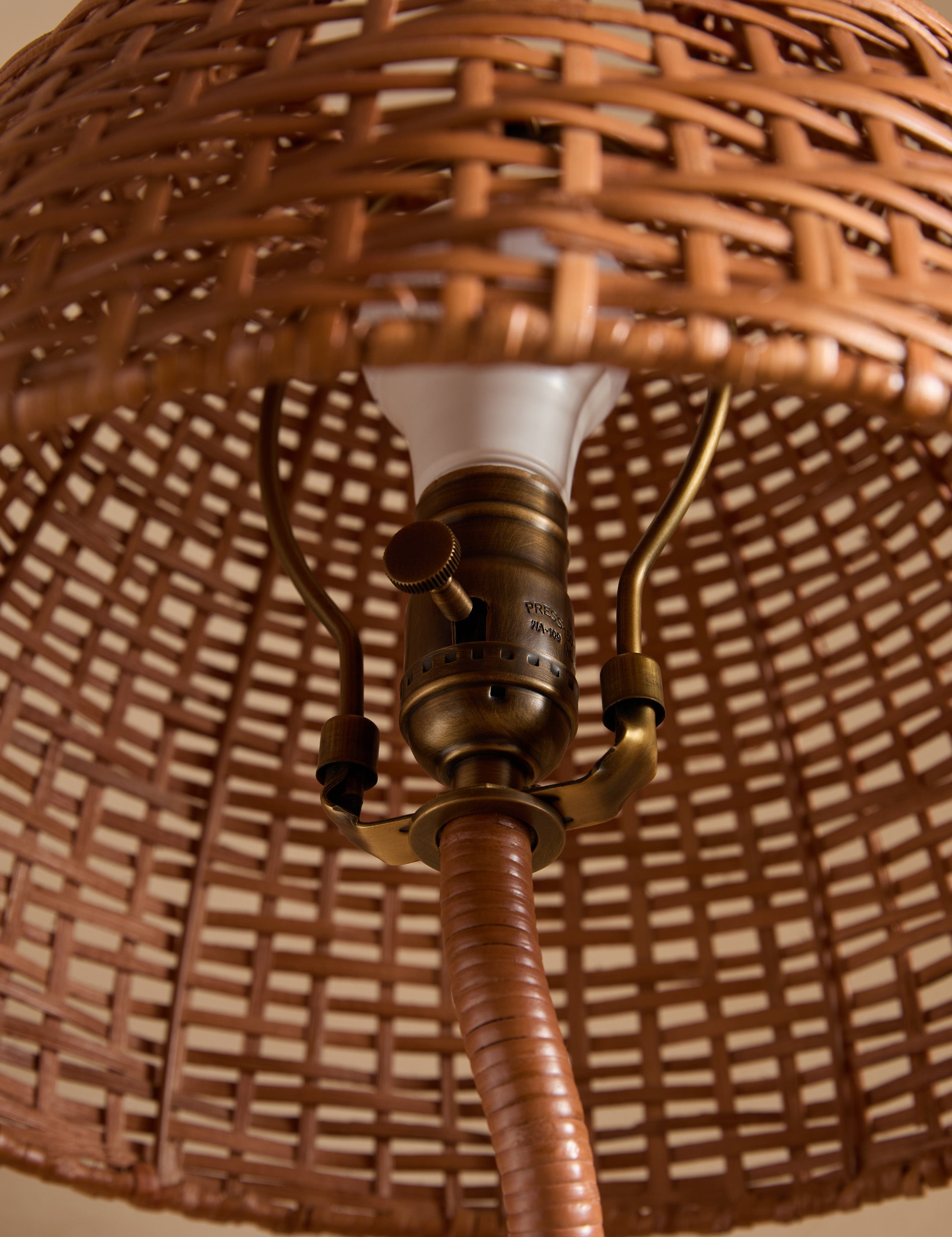 Lulu and Georgia Senara Table Lamp – Natural - view 5