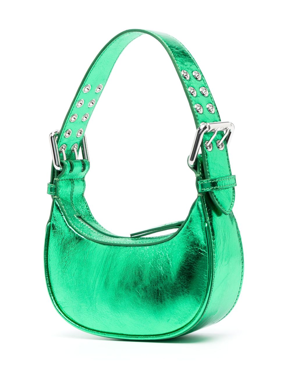 By Far metallic-effect tote bag - view 3