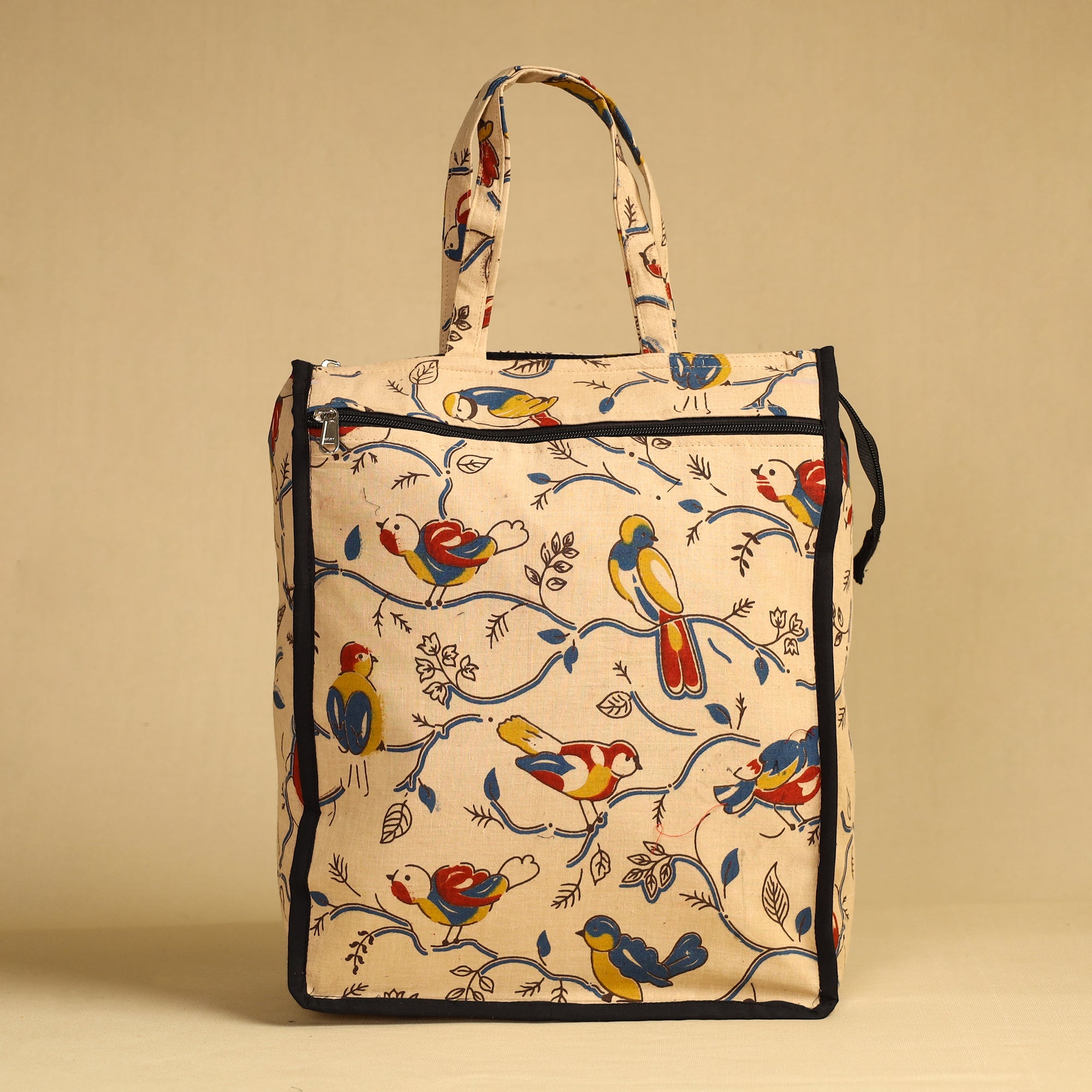 NOORI BAZAR Beige - Handcrafted Cotton Shopping Bag 24