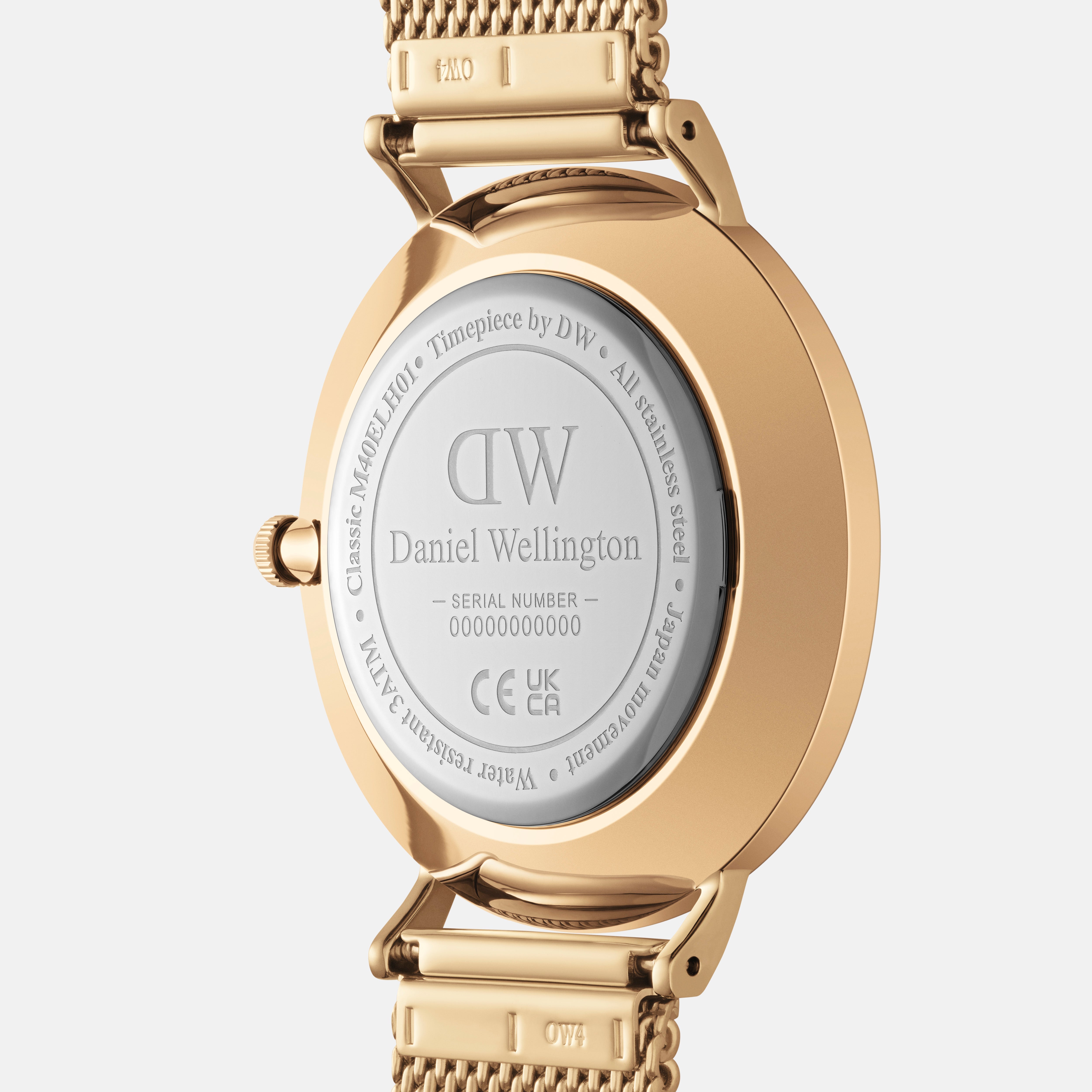 Daniel Wellington Classic Men Quartz Black Dial Analog Stainless Steel Watch DW00100713K - view 3