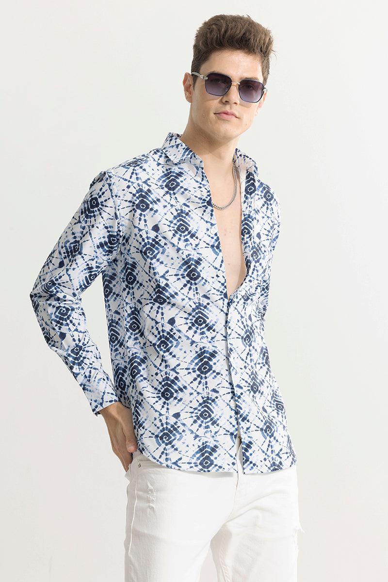 SNITCH Spectral Hoop Blue Shirt