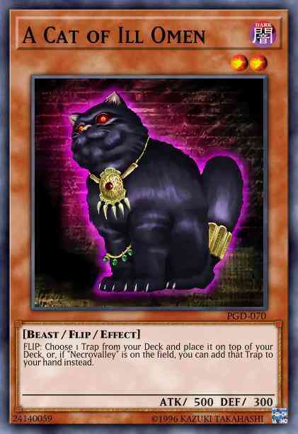 Yu-Gi-Oh! A Cat of Ill Omen - PGD-070 - Common - 1st Edition