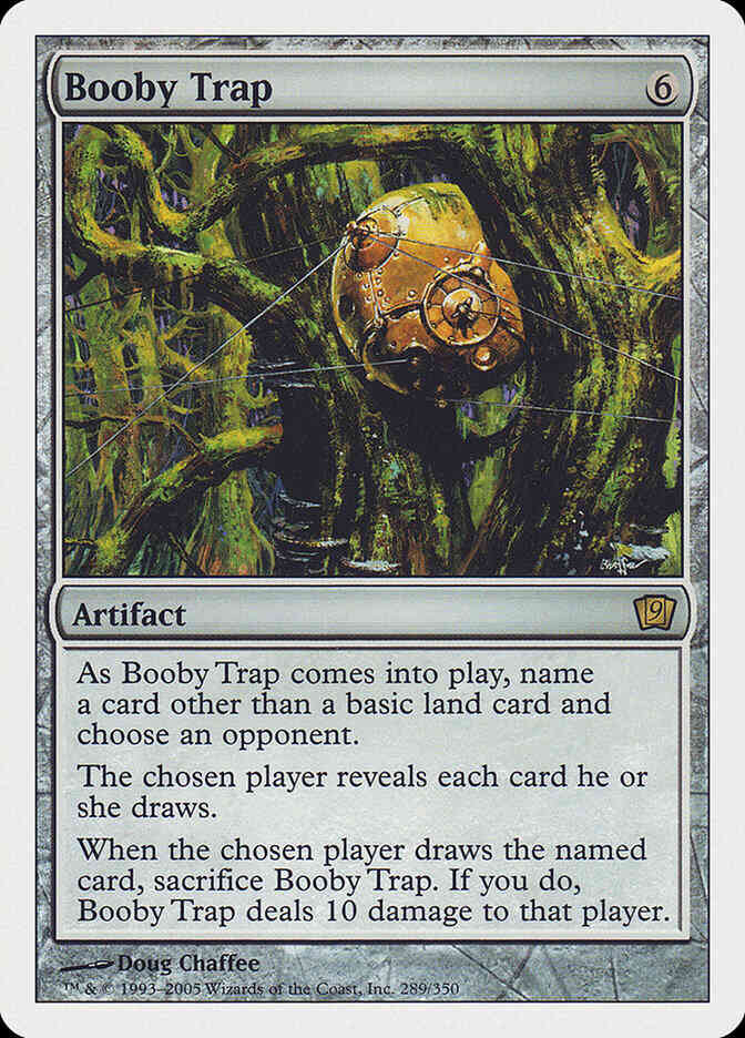 Booby trap 289 – Magic Booby Trap [289] [Ninth Edition] [Non-Foil]