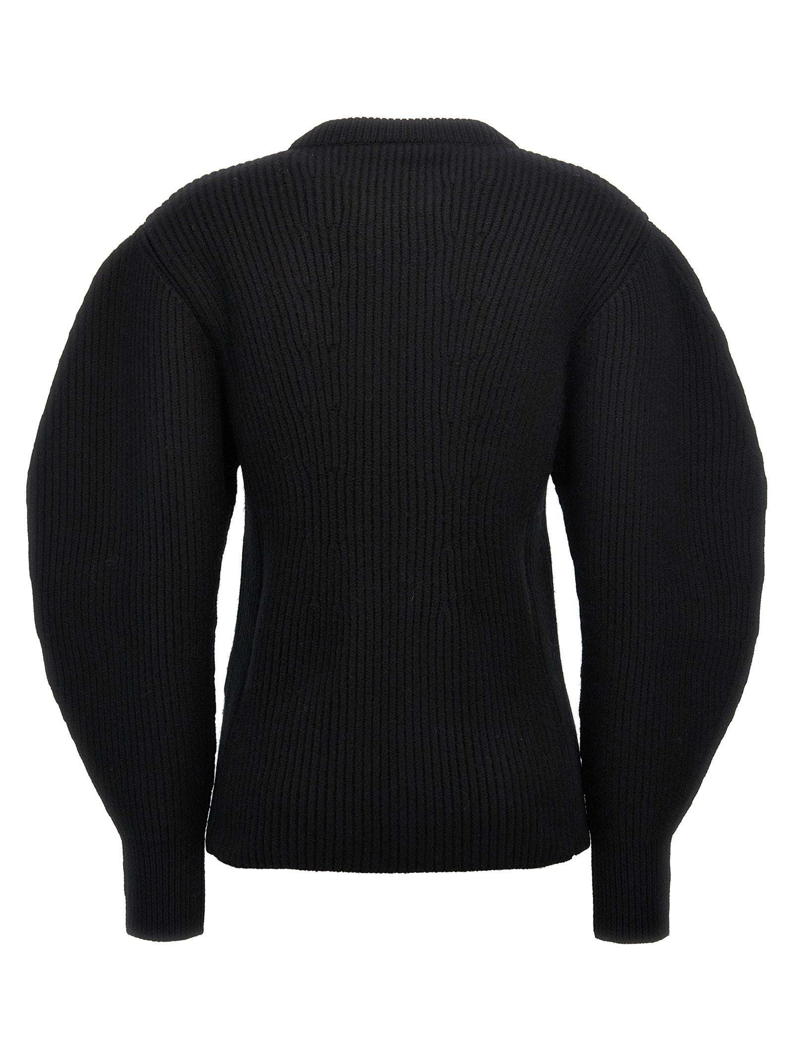Jil Sander Ribbed Sweater – 100% wool - view 2