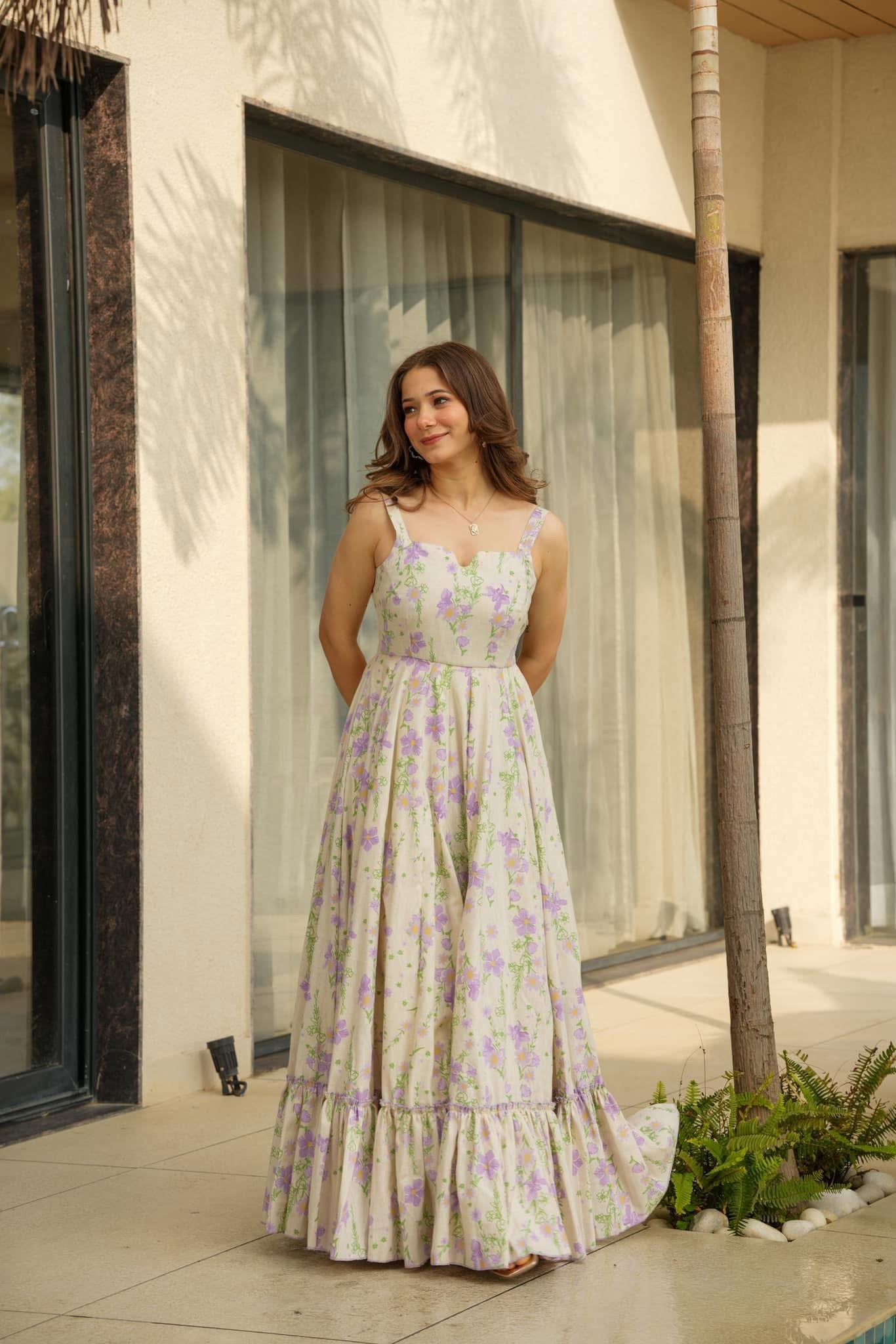 Idaho-o Gentle ease cotton dress