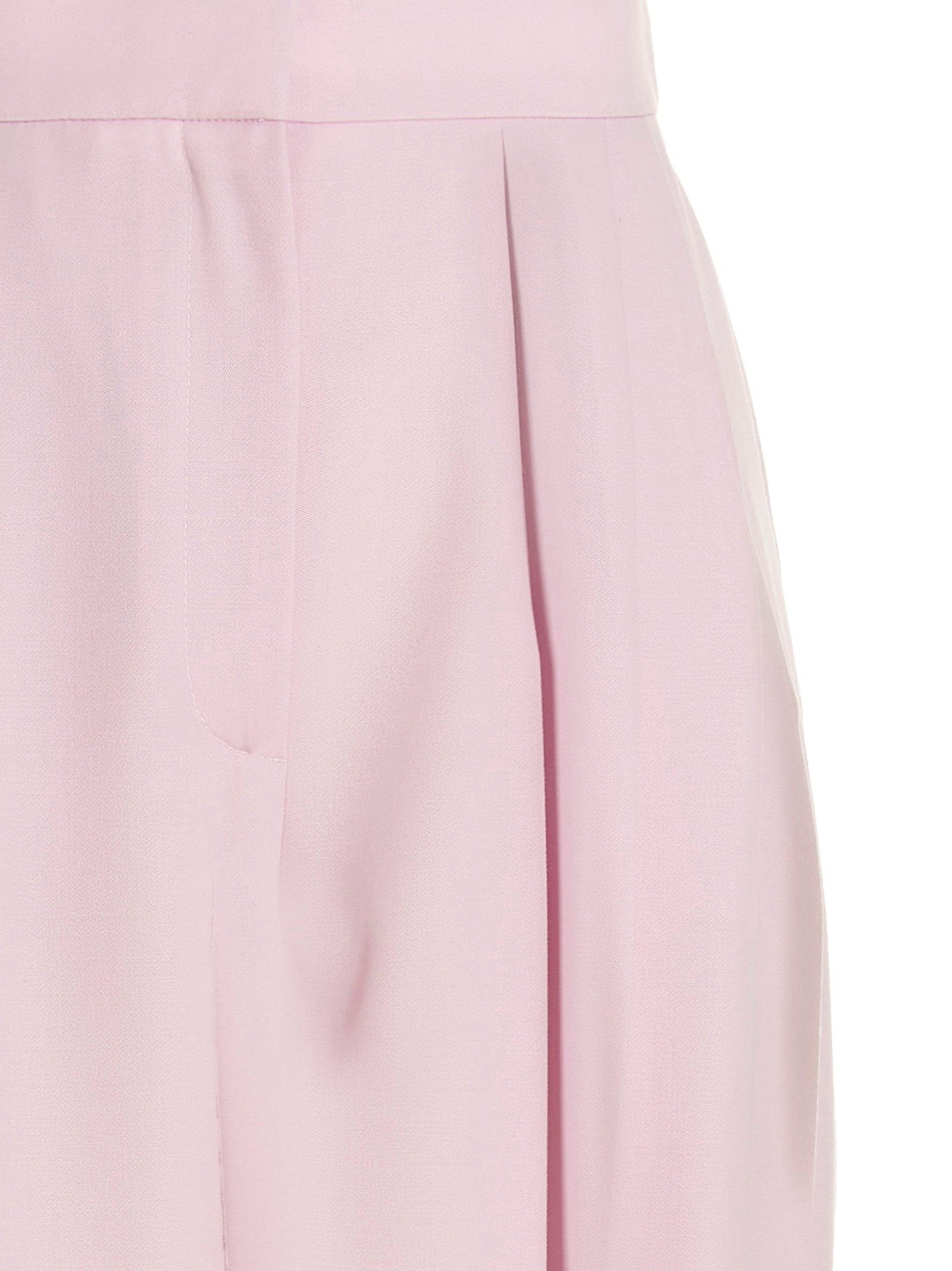 Alexander McQueen Pants With Front Pleats – 100% wool - view 3