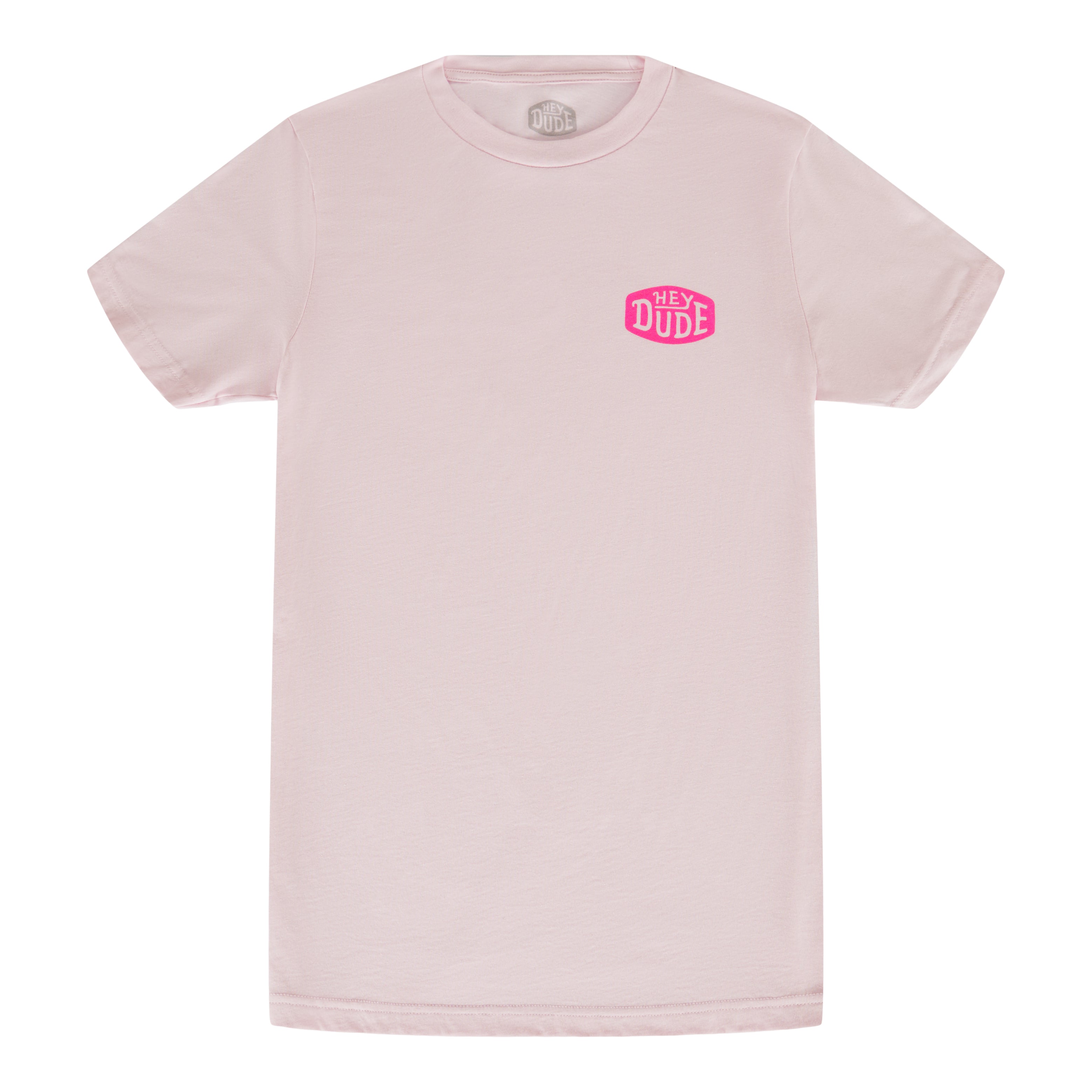 HEYDUDE shoes Go To Buckle Tee - Light Pink – Men's