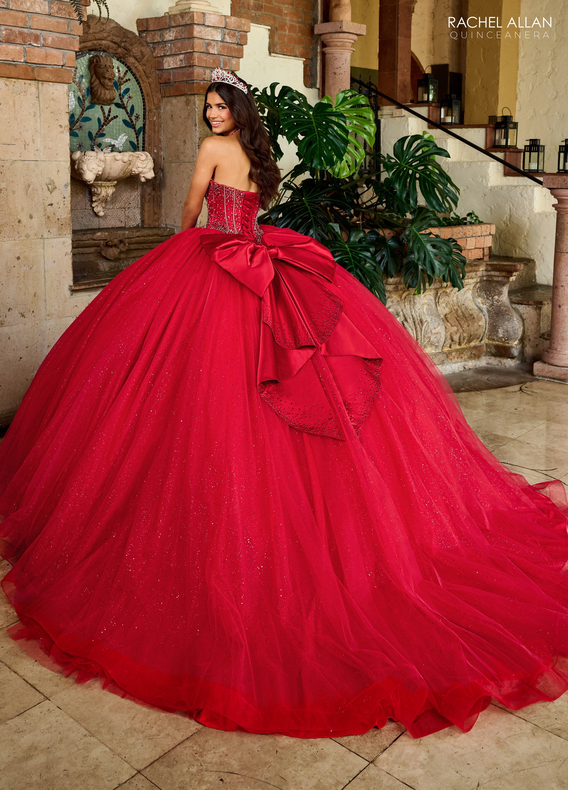 Mary's Bridal Strapless Quinceanera Dress by Rachel Allan RQ1156 - view 2