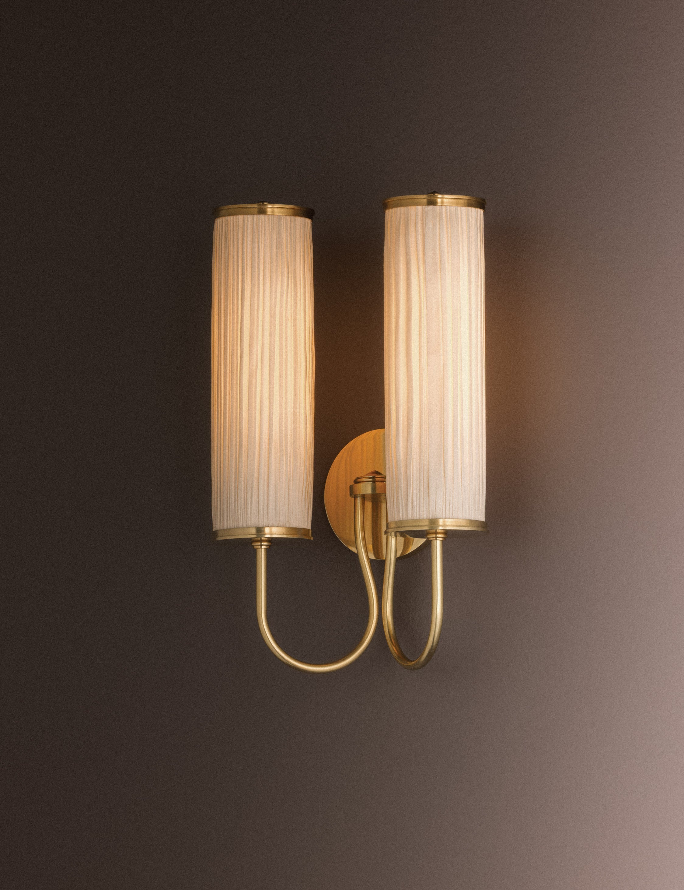 Lulu and Georgia Deni Sconce – Aged Brass - view 5