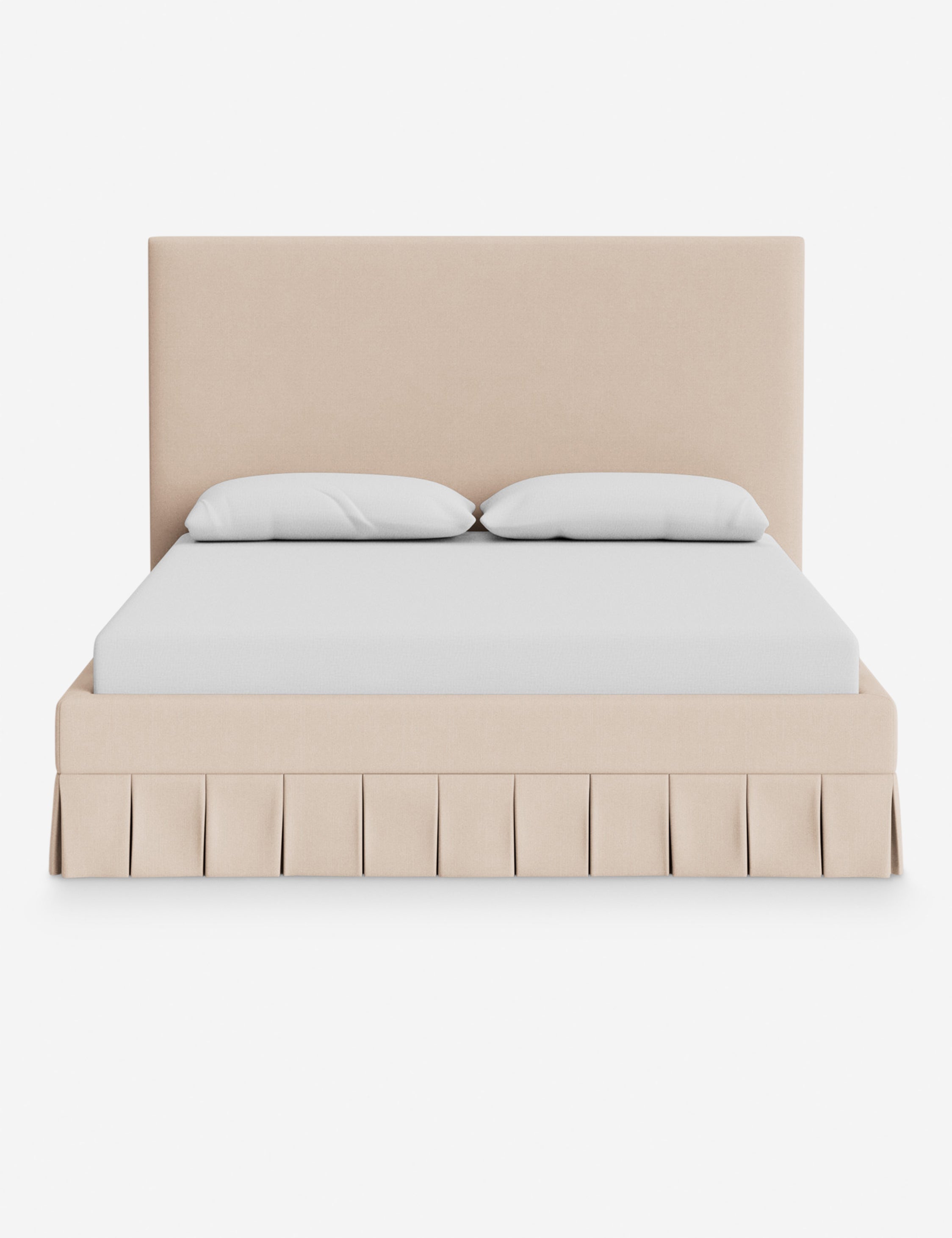 Lulu and Georgia Portola Pleated Platform Bed - view 90