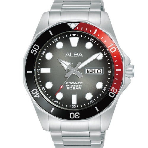 Automatic grey black – Alba Automatic Grey & Black Dial Men 43mm AL4539X1