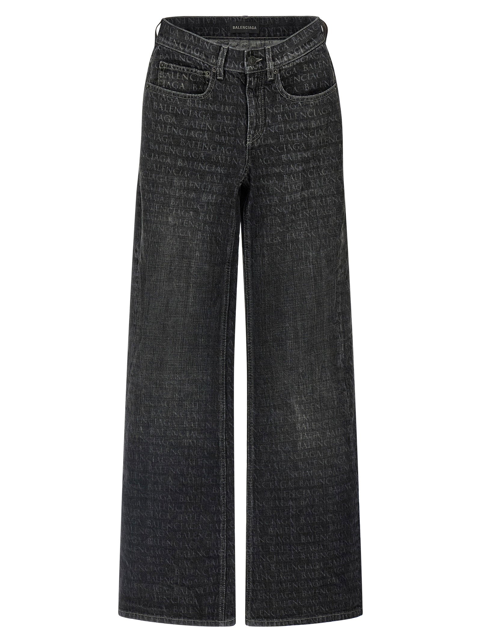 Balenciaga Wide Leg Jeans – 100% cotton
