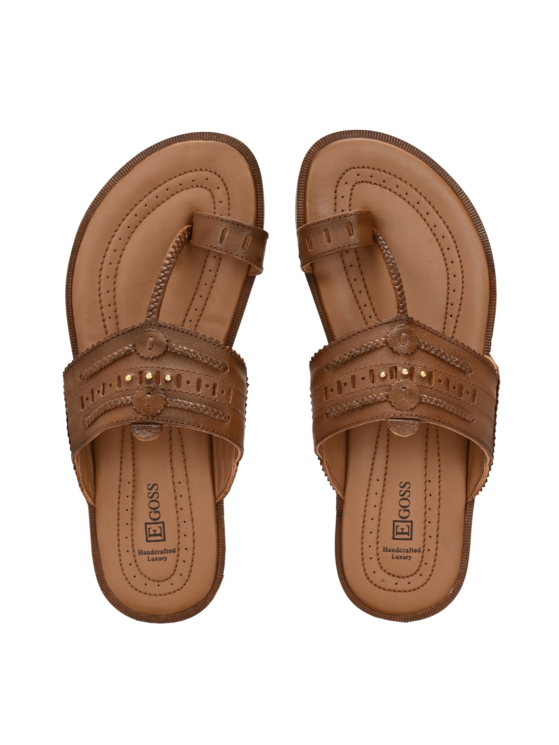 Egoss Shoes Egoss Kolhapuri Slippers For Men - view 24
