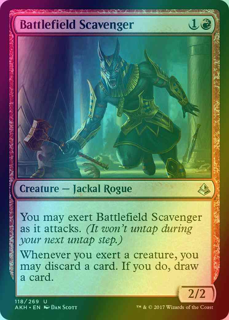 Battlefield scavenger 118 – Magic Battlefield Scavenger [118] [Amonkhet] [Foil]