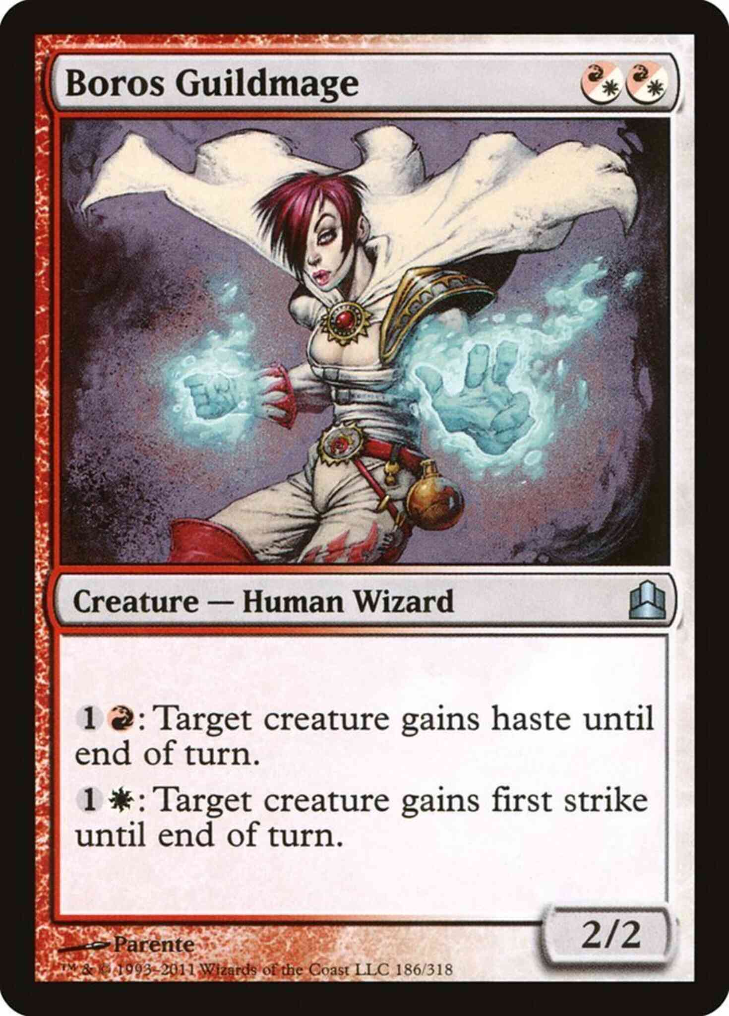 Boros guildmage 186 – Magic Boros Guildmage [186] [Commander 2011] [Non-Foil]