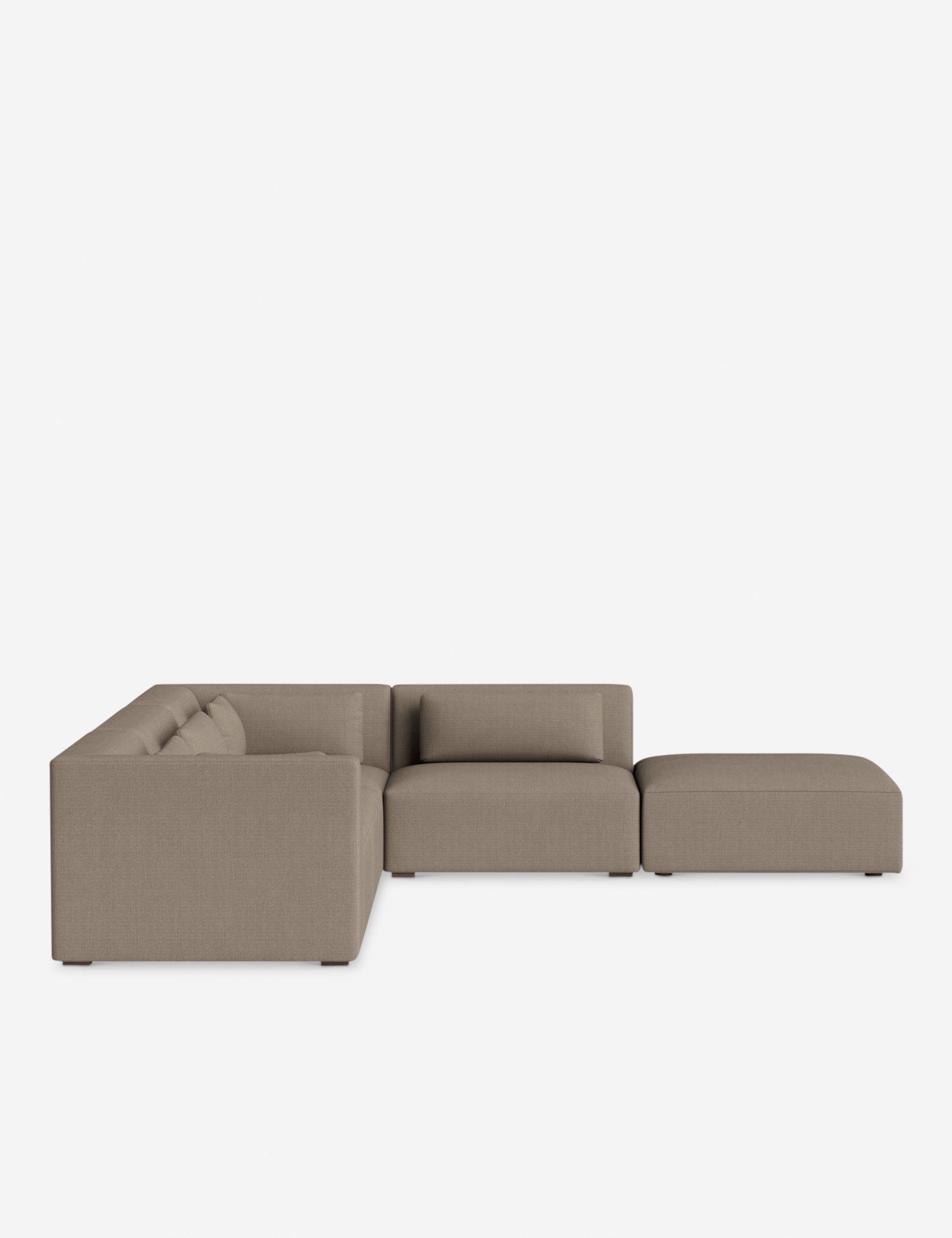 Lulu and Georgia Koh Modular Sectional Sofa With Ottoman - view 63