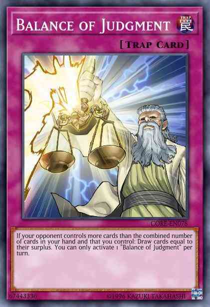 Yu-Gi-Oh! Balance of Judgment - CORE-EN078 - Common - 1st Edition