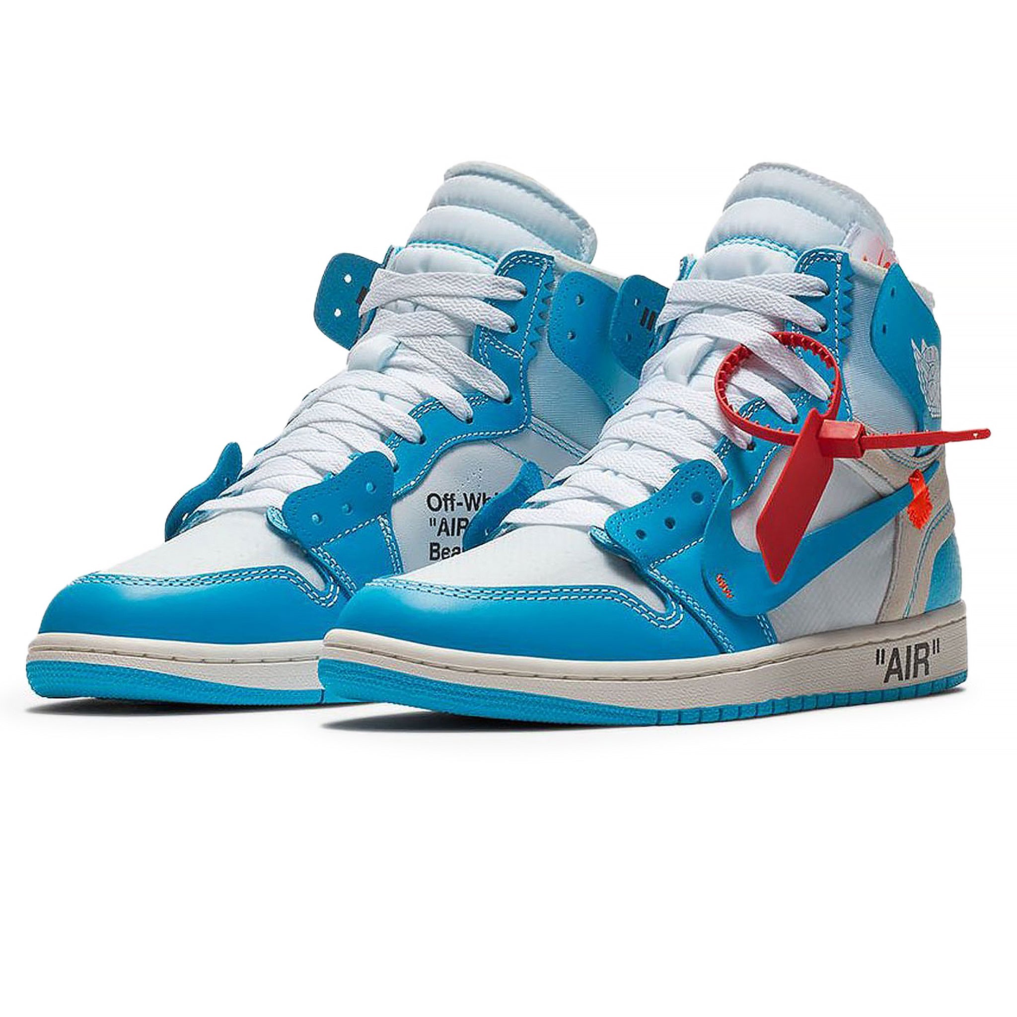 Air Jordan 1 X Off-White Retro High UNC University Blue - view 2