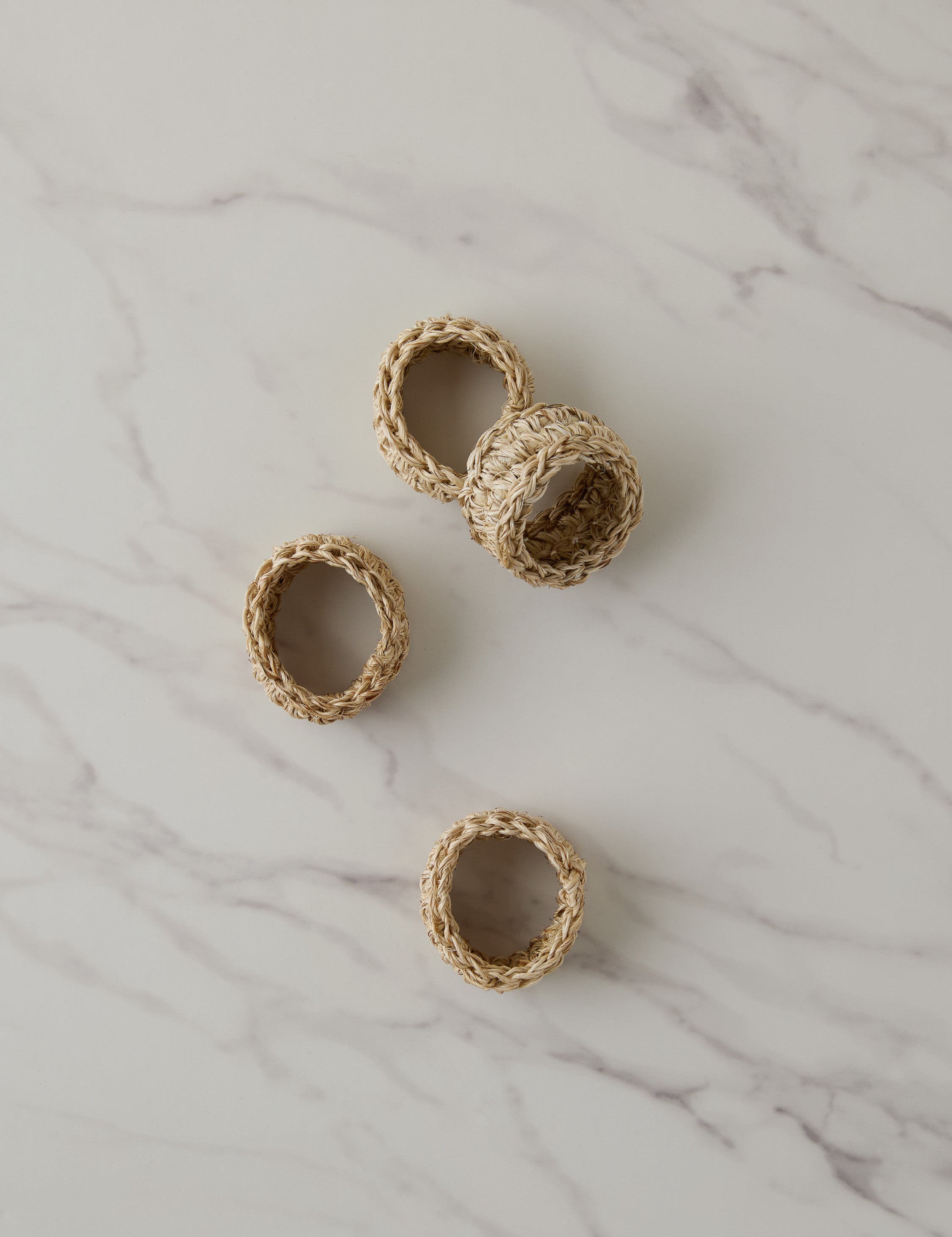 Lulu and Georgia Spiral Napkin Rings (Set of 4) by Tallo de Olivo - view 2