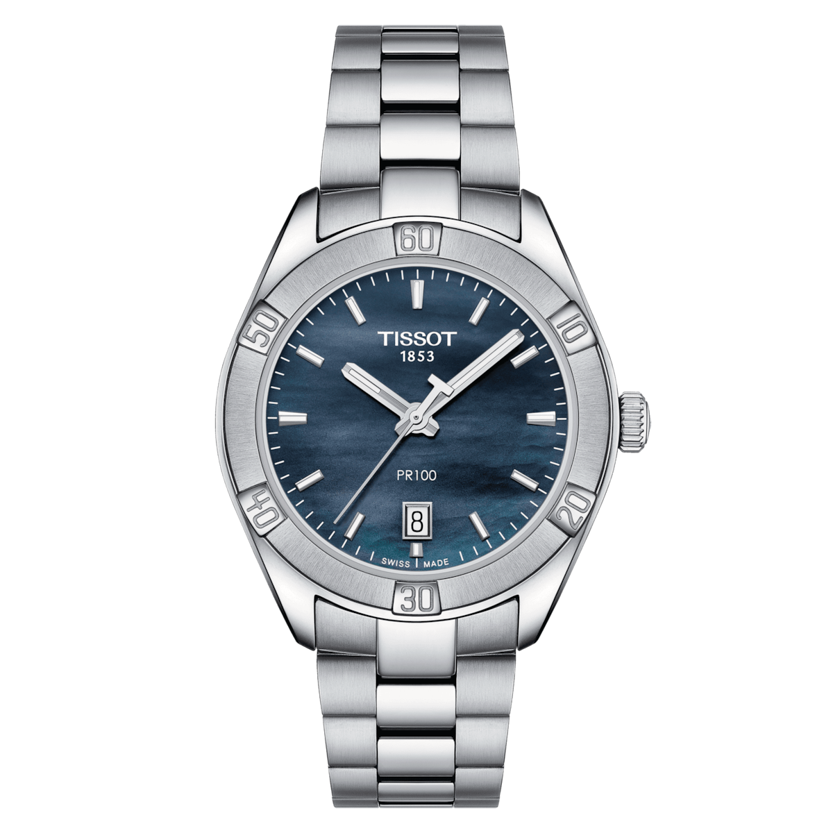 Tissot T-Classic Black Mother-Of-Pearl Dial Women 36mm - view 2