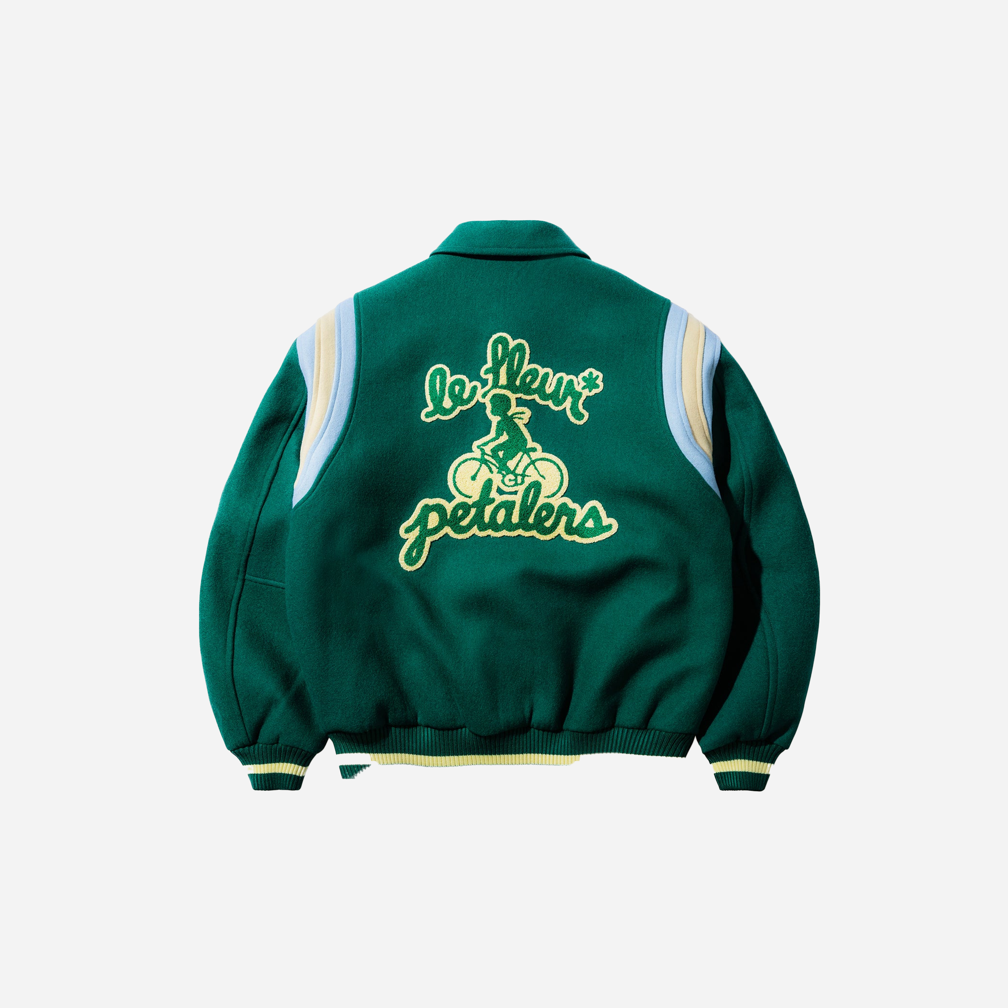 Golf Le Fleur Petalers Varsity Jacket – Green - view 2