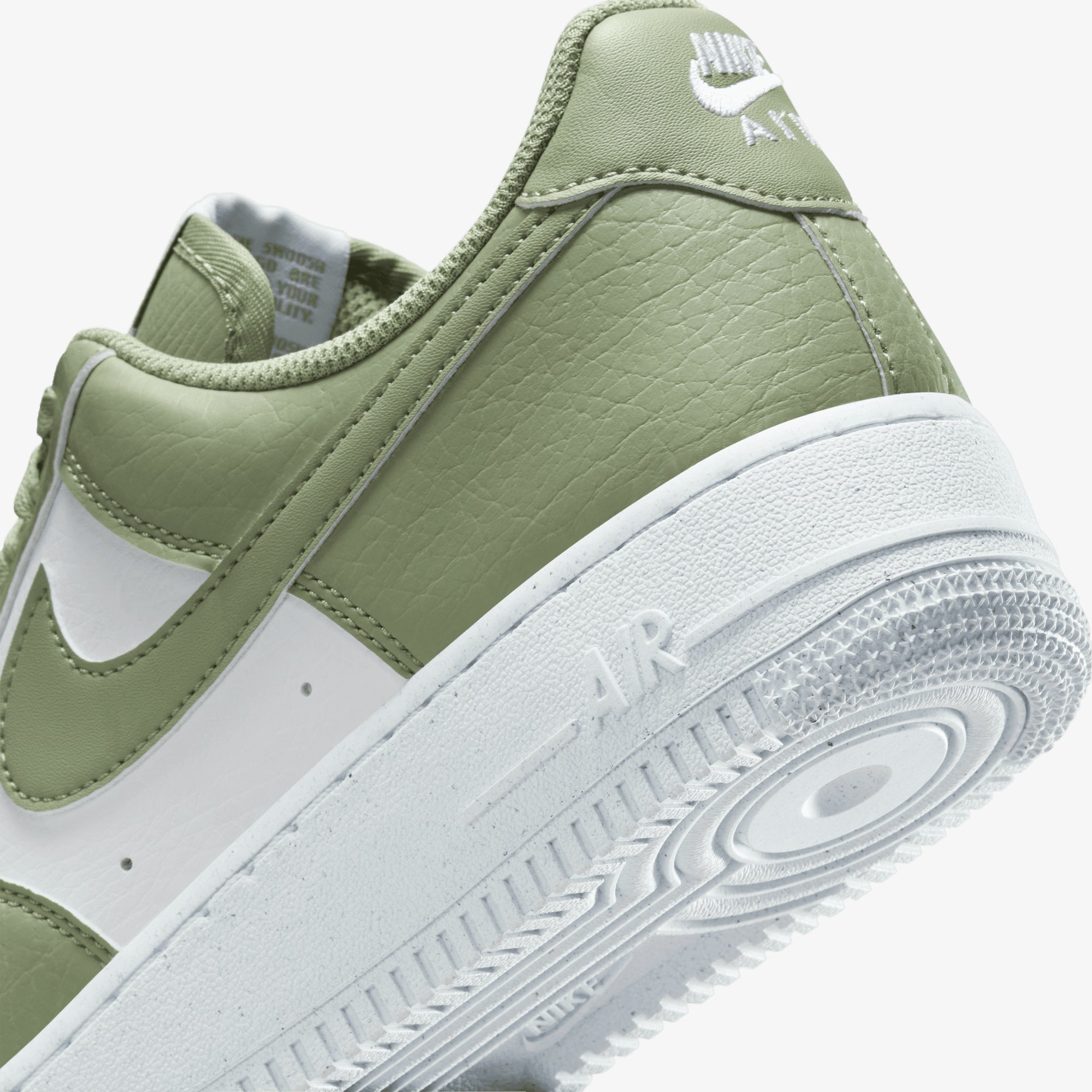 Nike | Air Force 1 '07 Next Nature { White/oil Green-white - view 6