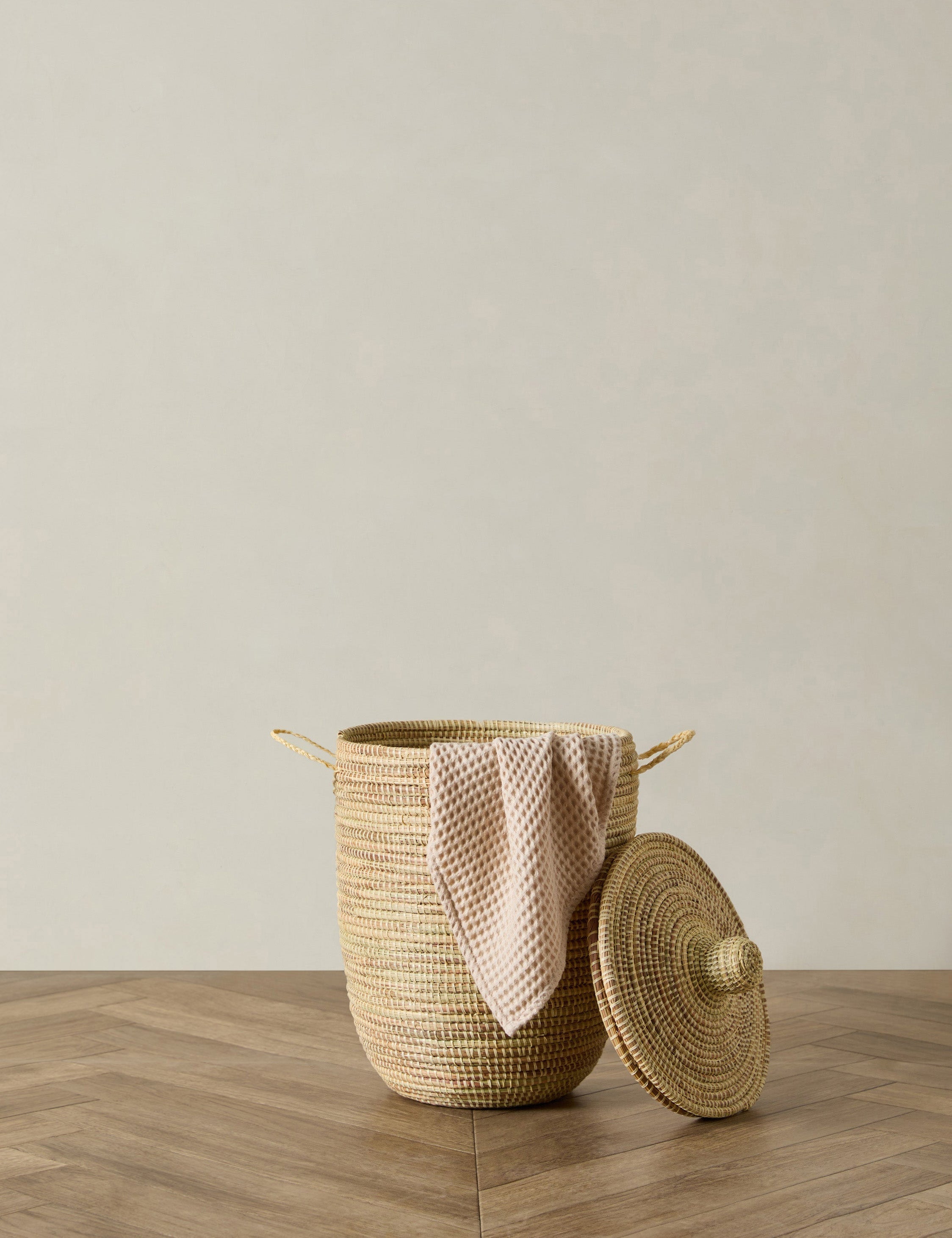 Lulu and Georgia Dou Lid Storage Basket by Mbare - view 4