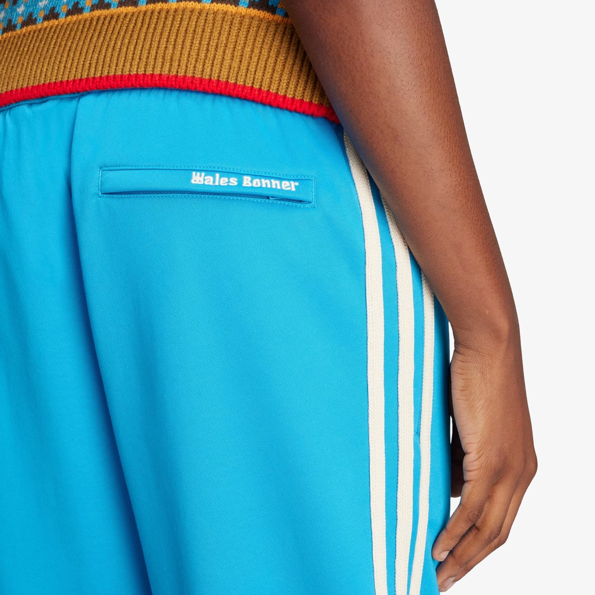 Adidas Originals | Wales Bonner Track Pants { Shock Cyan - view 5