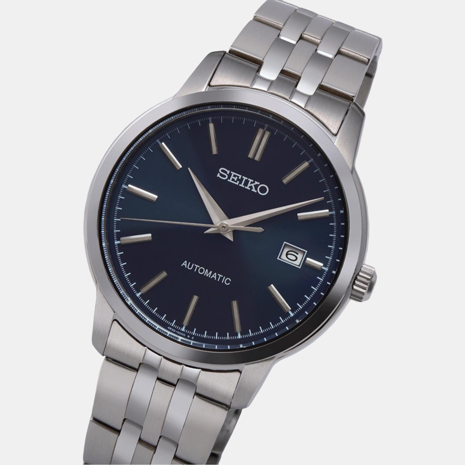 Seiko Dress Men Automatic Blue Dial Analog Stainless Steel Watch SRPH87K1 - view 2