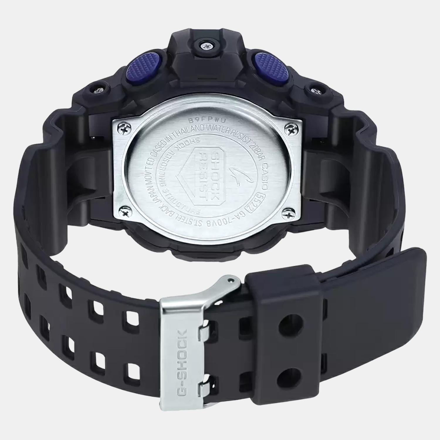 Casio G-Shock Men Quartz Blue Dial Analog-Digital Resin Watch G1181 - view 4