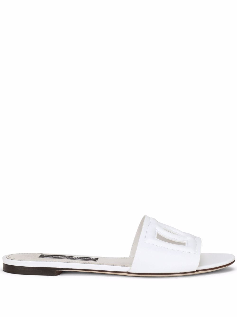 Dolce & Gabbana Sandals WHITE – 100%Calf Leather