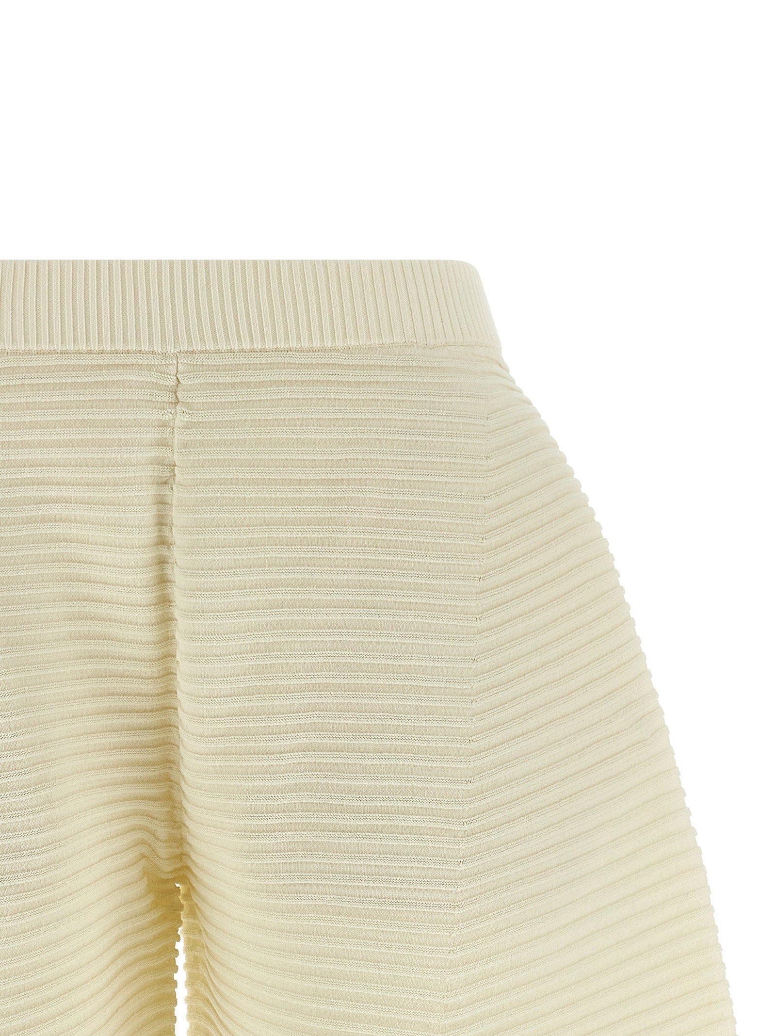 Issey Miyake Corrugated Knit Pants - view 3