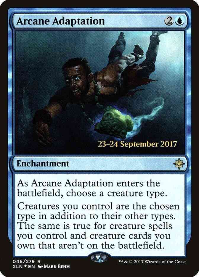 Arcane adaptation 46s – Magic Arcane Adaptation [46s] [Ixalan Promos] [Foil]