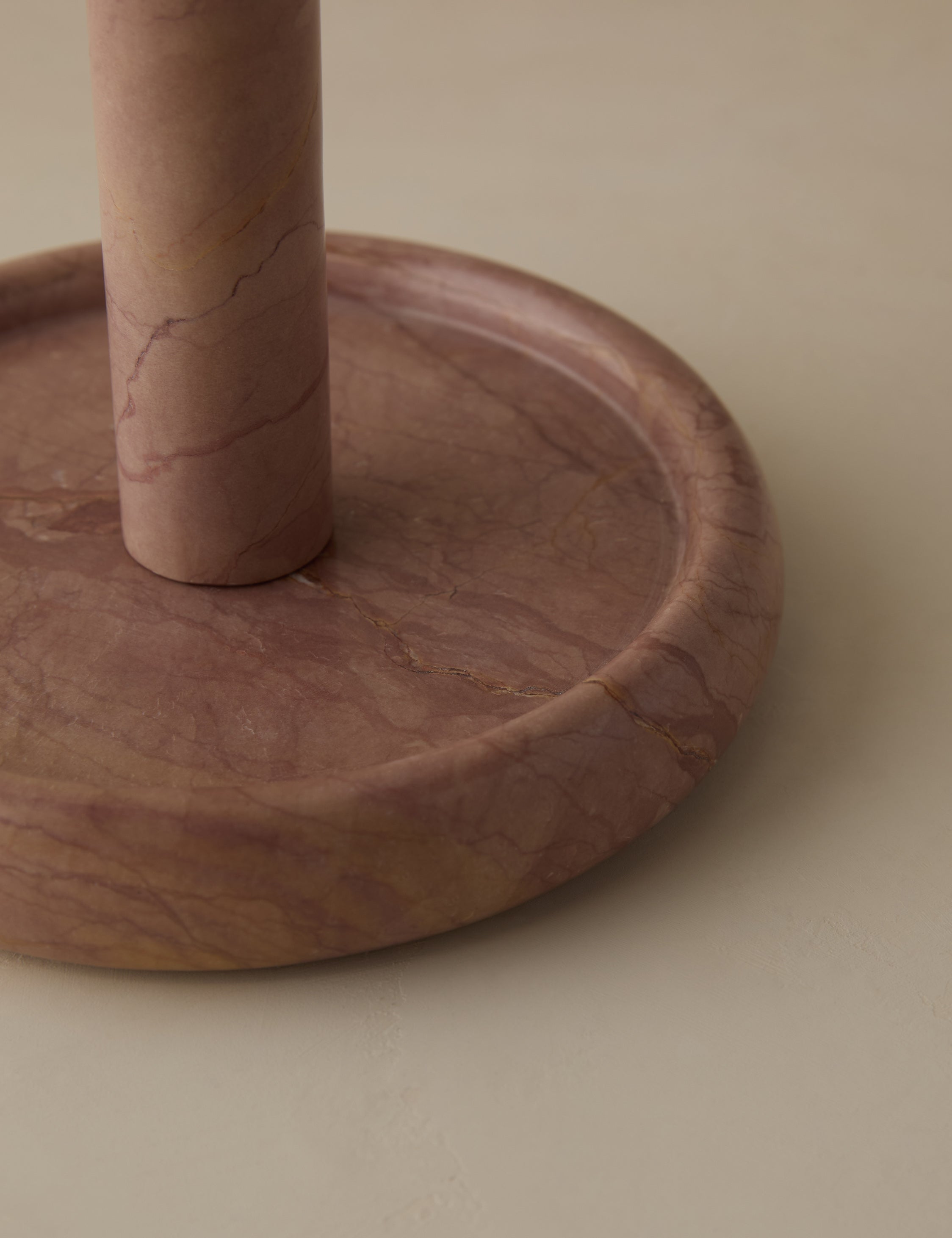 Lulu and Georgia Lusine Paper Towel Holder – Pink - view 2