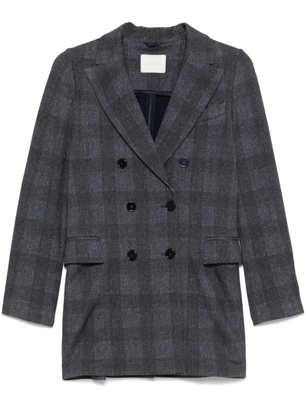 Circolo 1901 Cotton double-breasted jacket – Cotton 95% Elastane 5%
